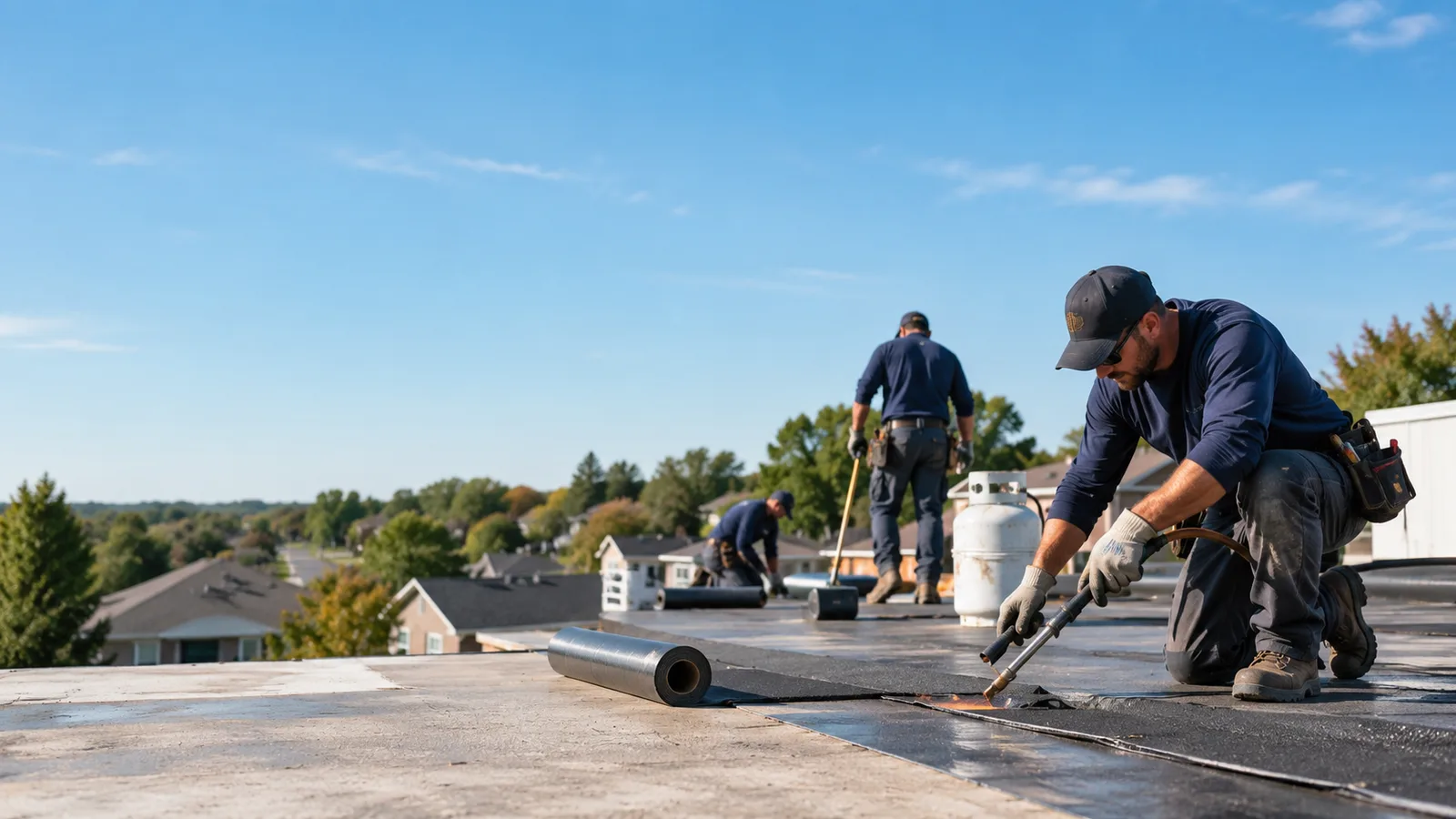 Flat Roof Leak Repair providers in Thrall, TX
